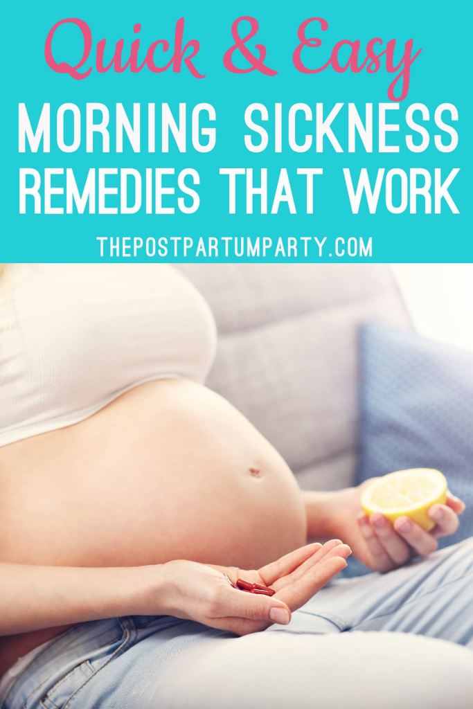 11 Simple Morning Sickness Remedies that Work for Pregnancy Nausea