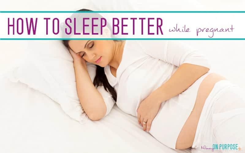 12 Ways to actually get some sleep while pregnant