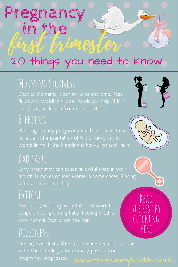 20 things pregnant mums need to know about the first ...