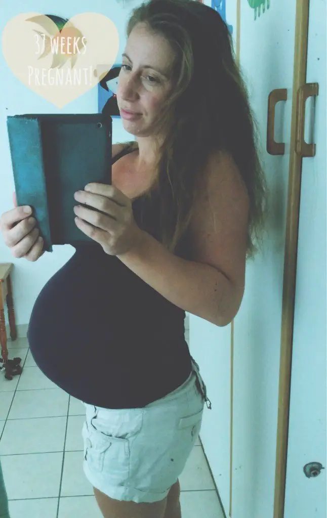 37 weeks pregnant