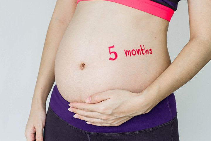 5 Months Pregnant: Symptoms, Belly Size &  Baby Development
