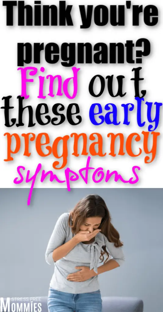 6 early pregnancy signs to know before taking a pregnancy test