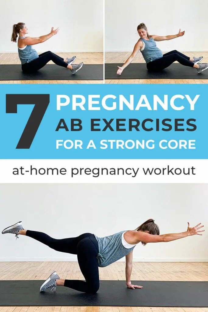 7 Safe Pregnancy Ab Exercises