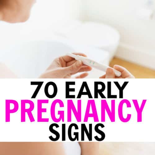 70 Early Signs Of Pregnancy (The Weird And Unusual!)