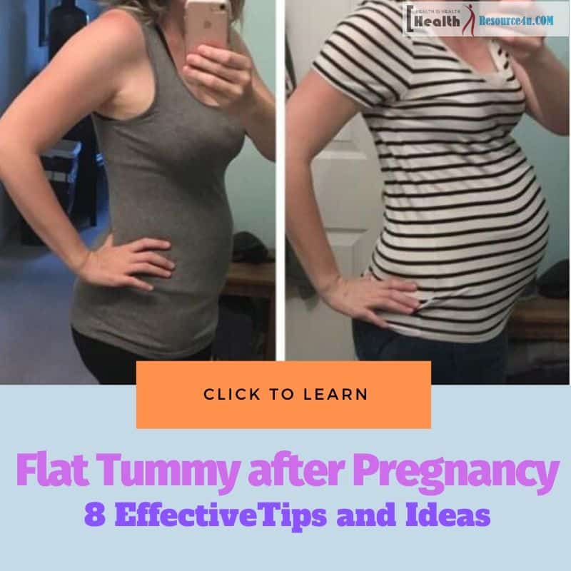 8 Effective Tips for Flatten Stomach after Pregnancy