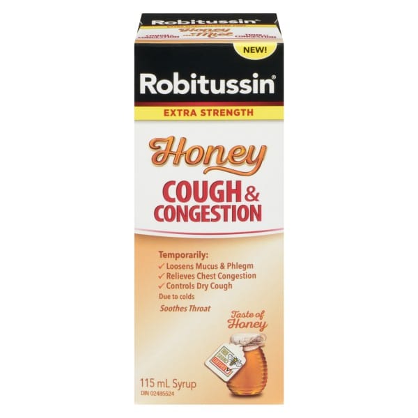 Buy Robitussin Extra Strength Honey Cough &  Congestion