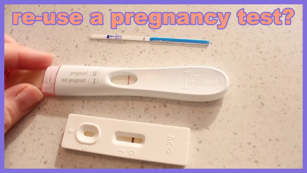 Can you resuse a pregnancy test? Let