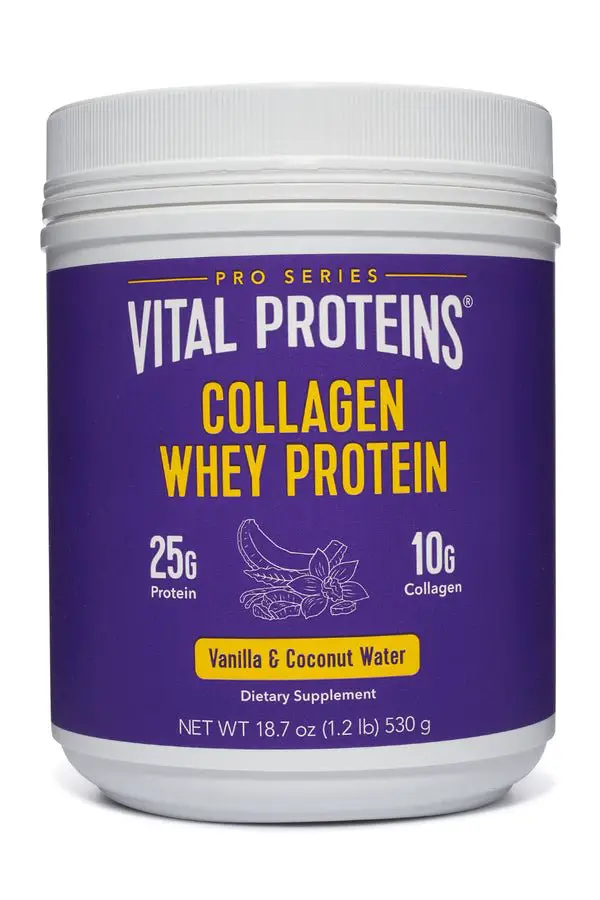 Collagen Whey Protein Powder Vanilla &  Coconut Water ...