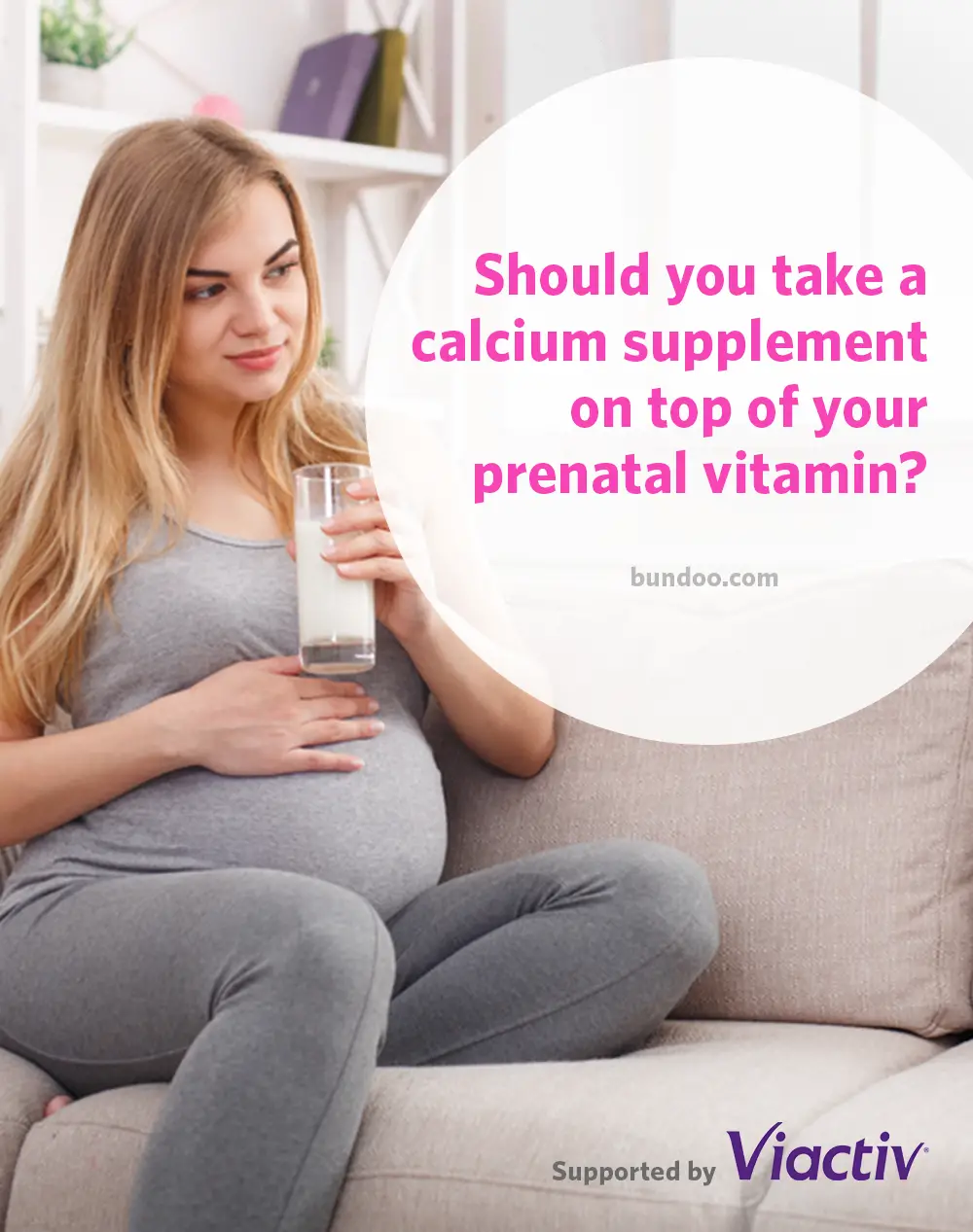 Do I need a calcium supplement if Iâm pregnant?