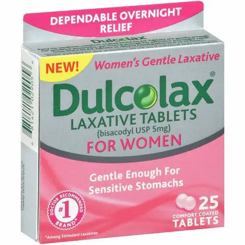 Dulcolax Laxative Tablets for Women 25 Count