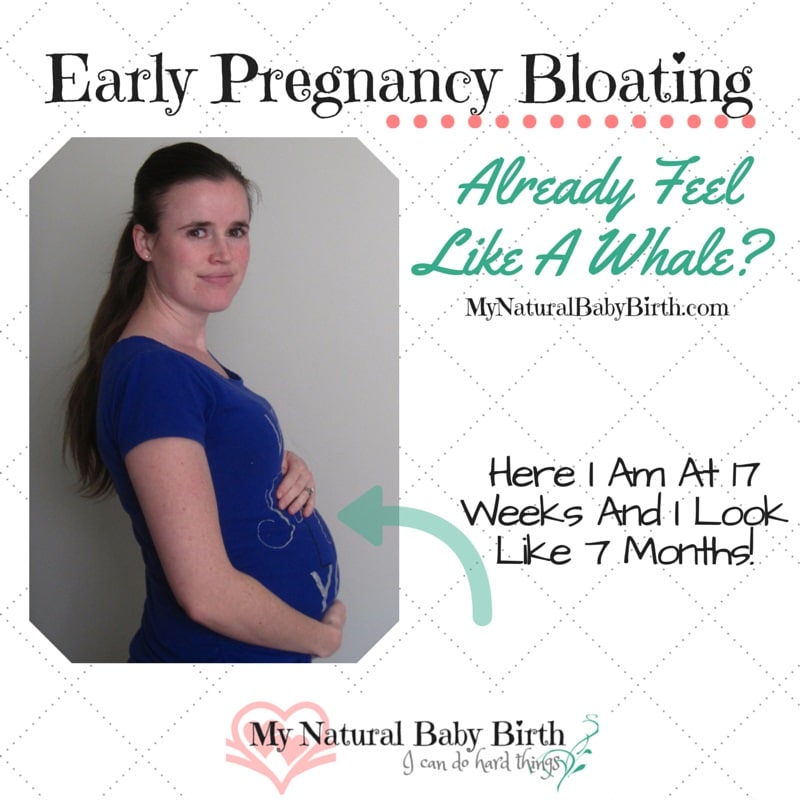 Early Pregnancy Bloating  Already Feel Like A Whale