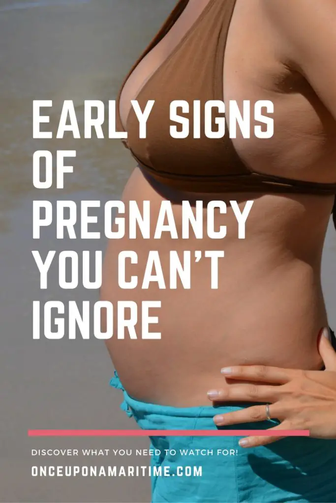 Early Signs of Pregnancy You Can