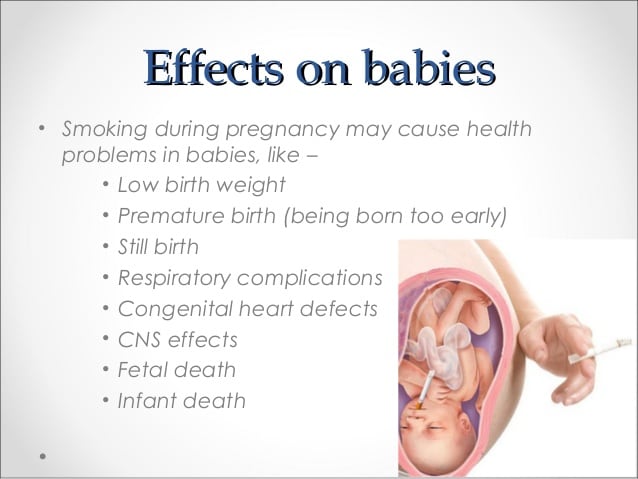 Effects of smoking during pregnancy, diabetes and getting ...