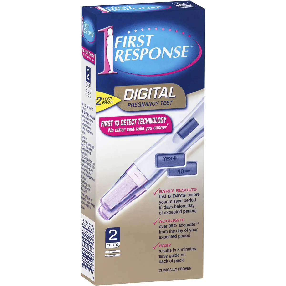 First Response Digital Pregnancy Test 2pk