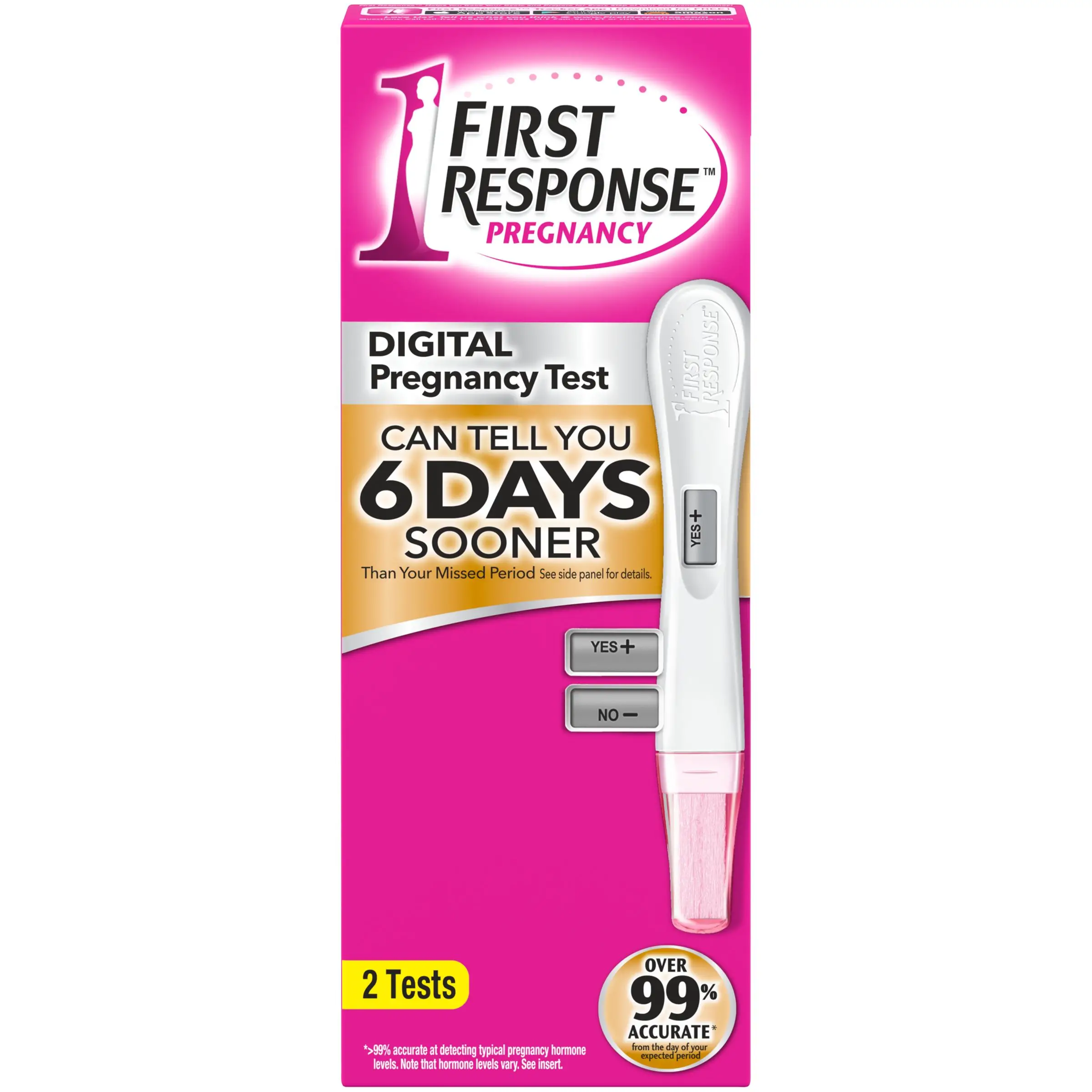 First Response Pregnancy Tests Gold Digital Early Result ...