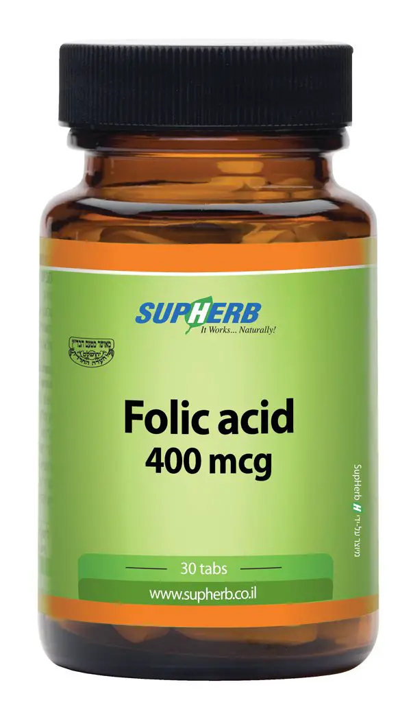 Folic acid 400 mcg