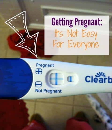 Getting Pregnant Is Not Easy For Everyone