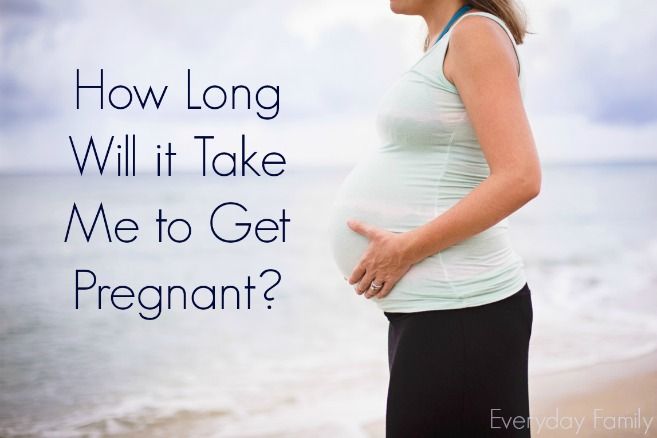 How long does it take to get pregnant after stopping your ...
