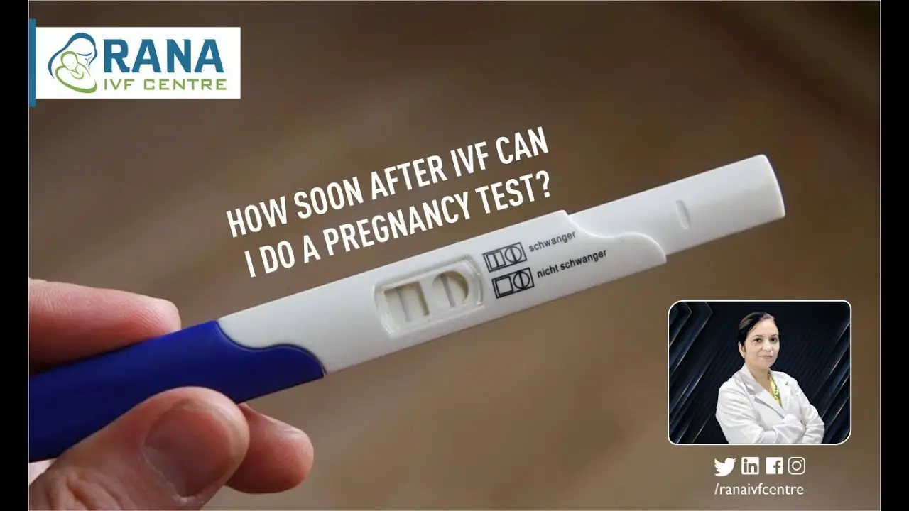 How soon can I take a pregnancy test after IVF transfer ...
