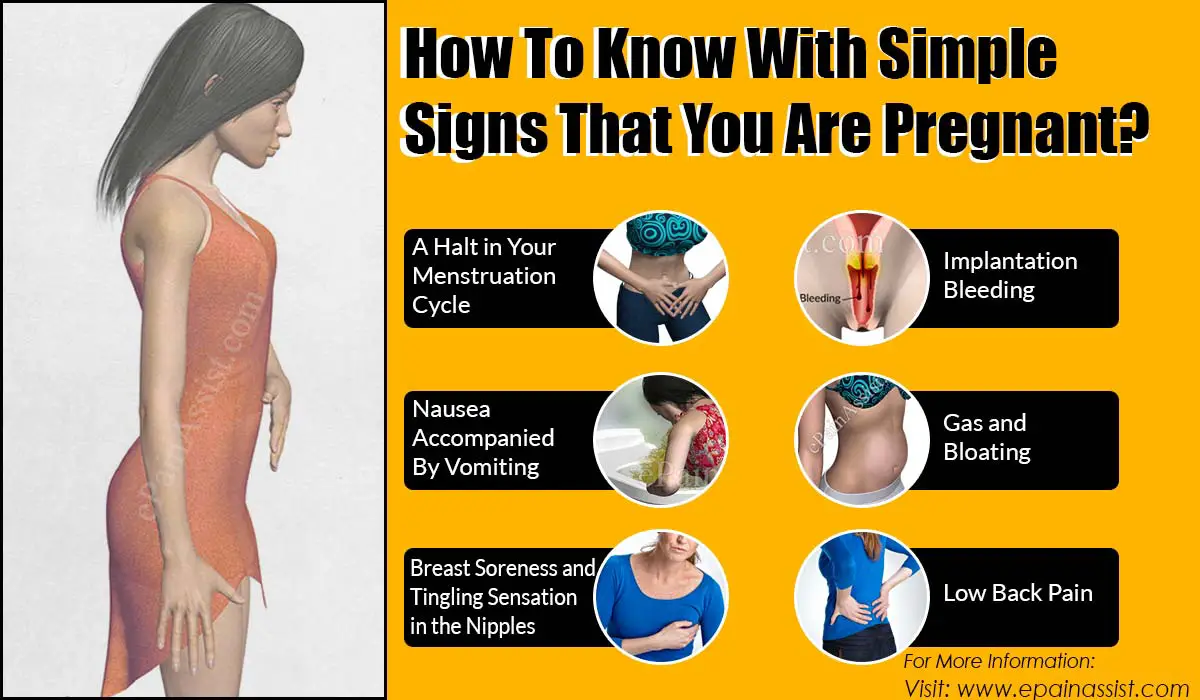 How To Know With Simple Signs That You Are Pregnant?