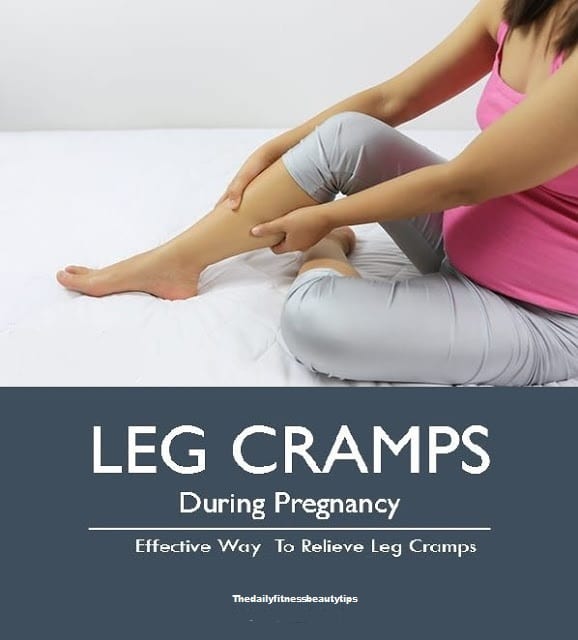How To Relieve Leg Cramps During Pregnancy?