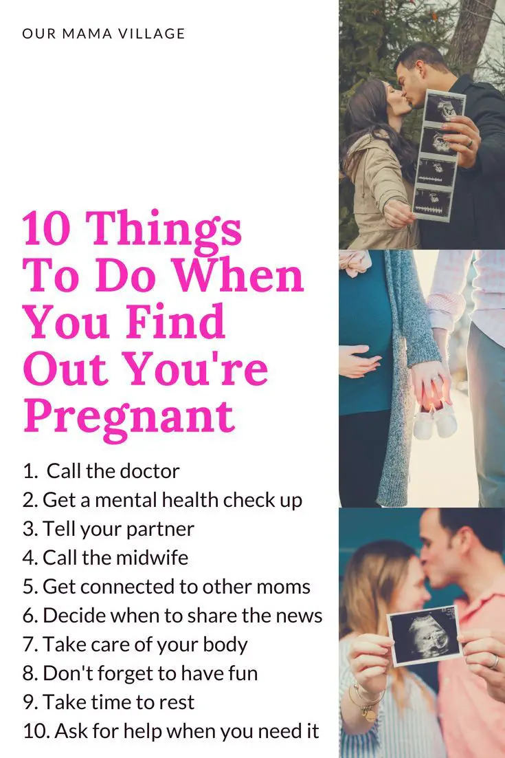 Just found out your pregnant, what should you do? Save ...