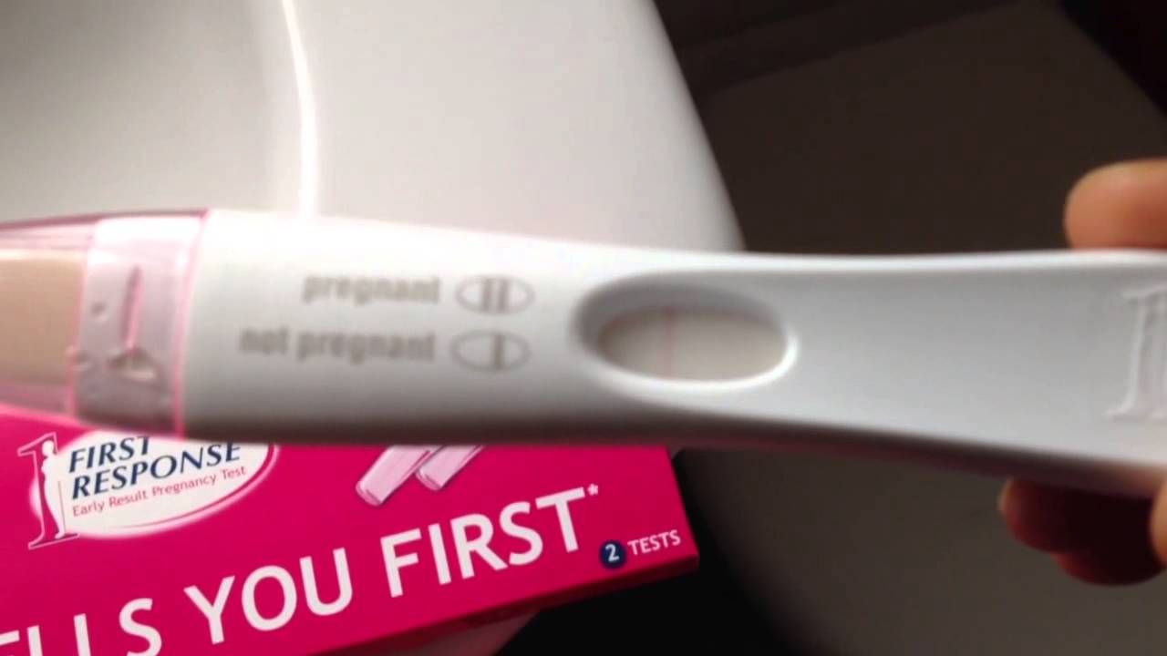 Live First Response Pregnancy Test