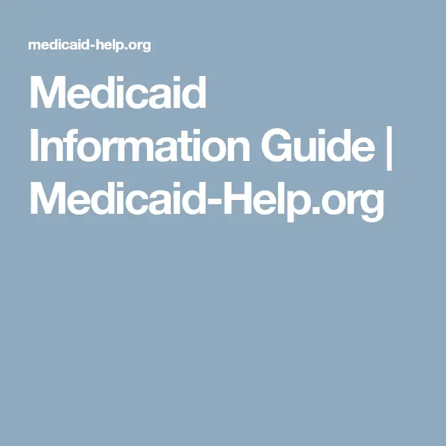Medicaid Information Guide