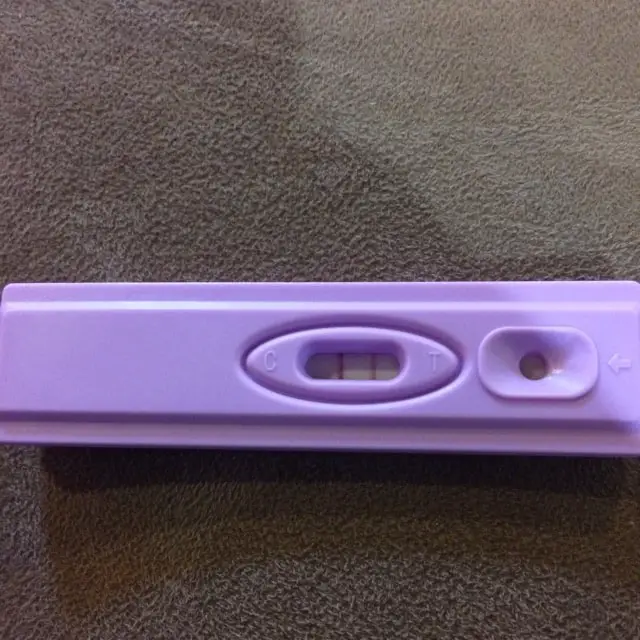 Ovulation test. Positive or negative!? I heard its negative if the test ...