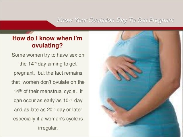 Ovulation When To Have Sex