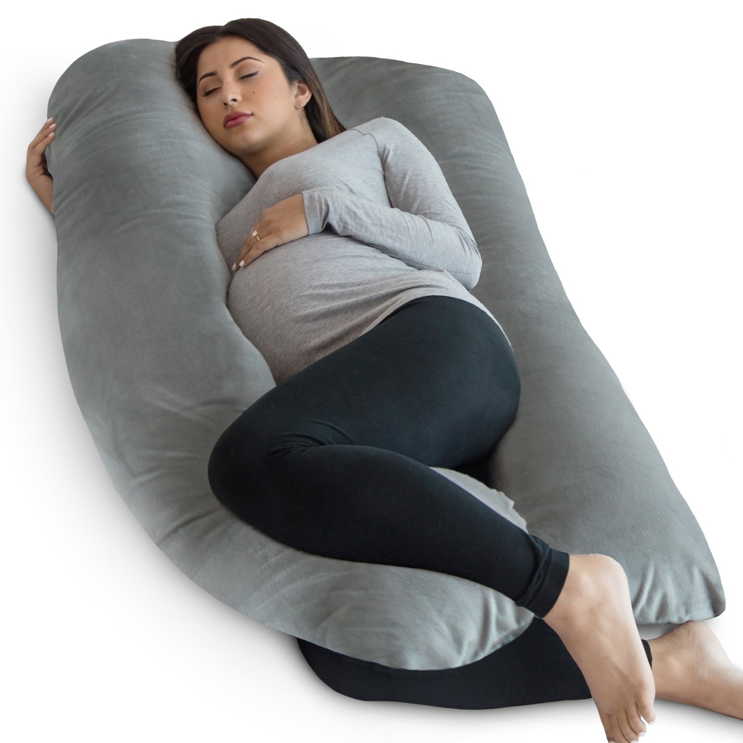 PharMeDoc Pregnancy Pillow with Velvet Cover