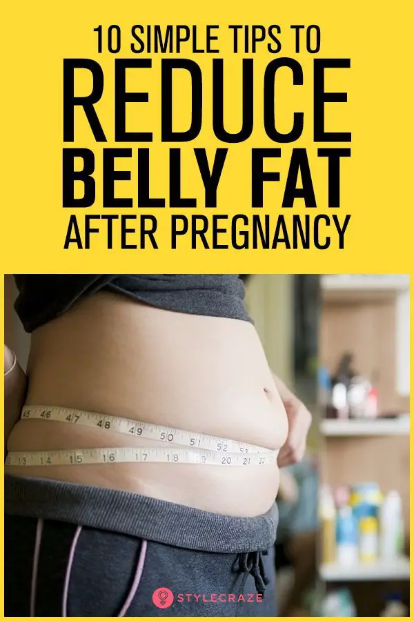 Pin on Get rid of belly fat after pregnancy