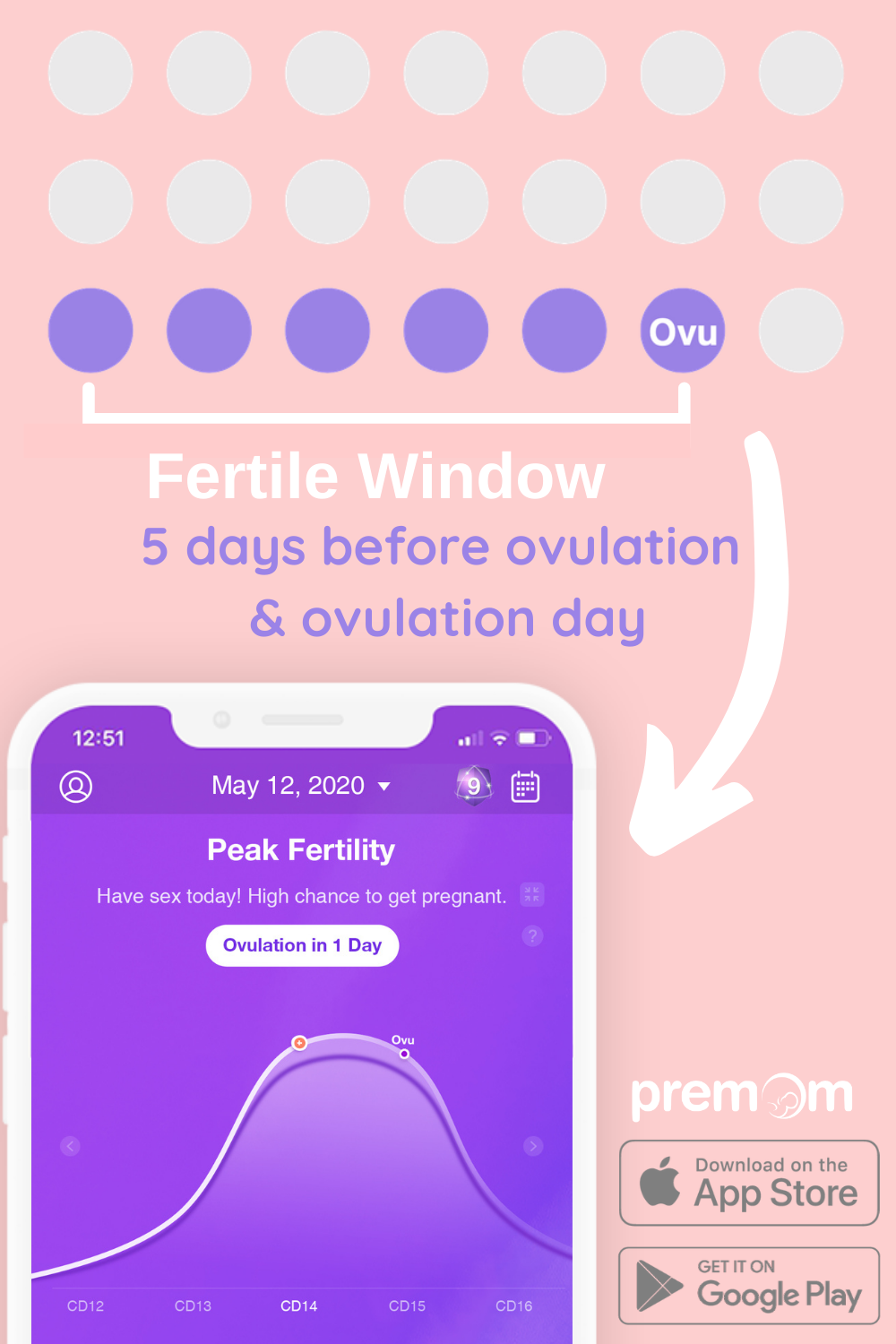 Pin on Getting Pregnant with Premom