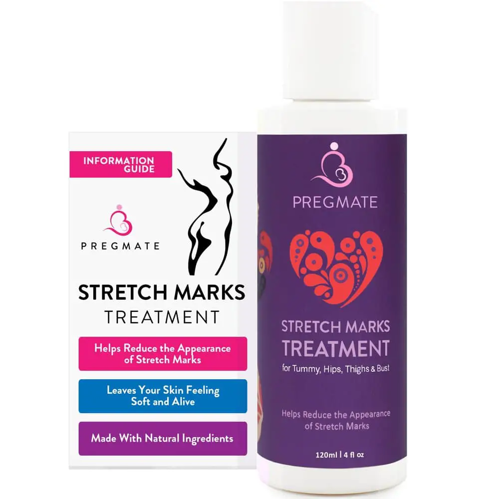PREGMATE Stretch Mark Treatment Cream with Natural Ingredients Peptides ...