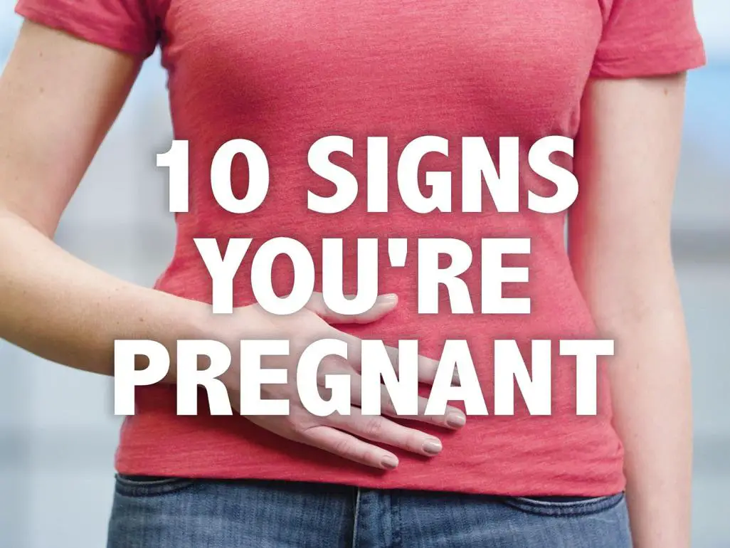Pregnancy signs at two weeks