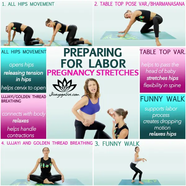 Pregnancy Stretches To Prepare For Labor Super Easy