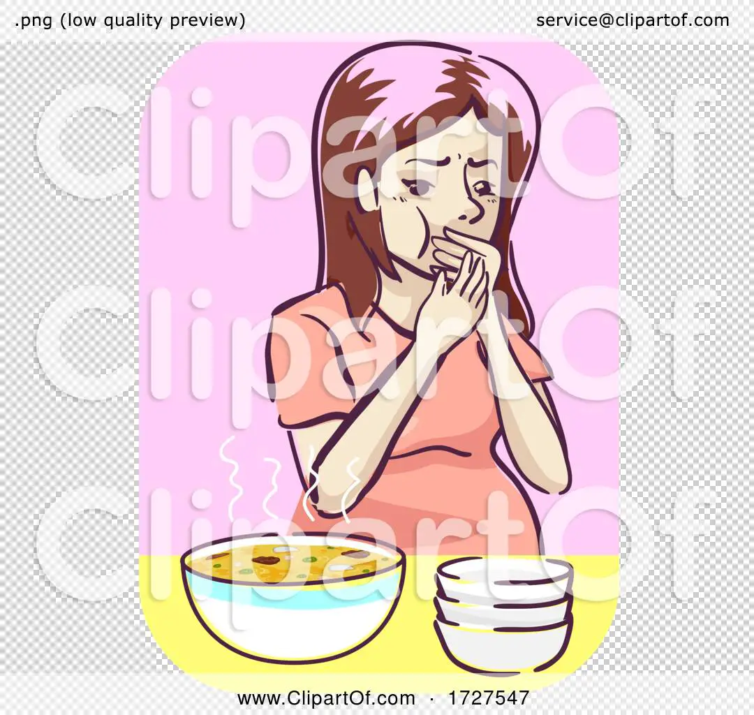 Pregnant Food Taste Smell Different Illustration by BNP Design Studio ...