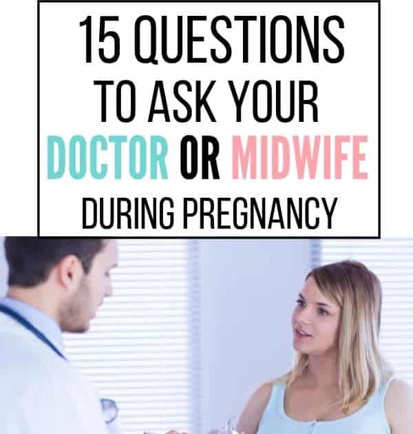 Questions To Ask The Doctor When Pregnant
