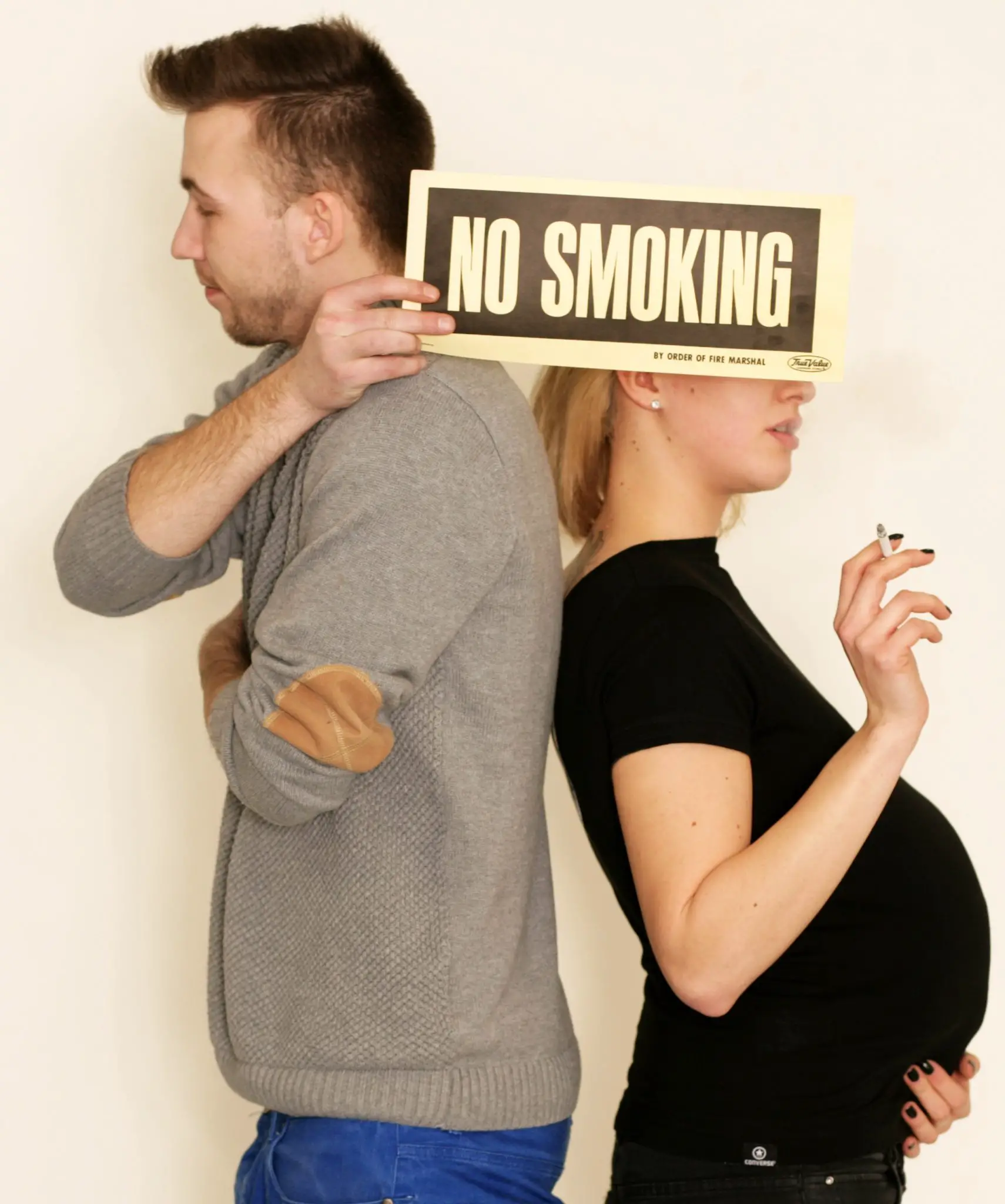 Should pregnant woman be fined for smoking?