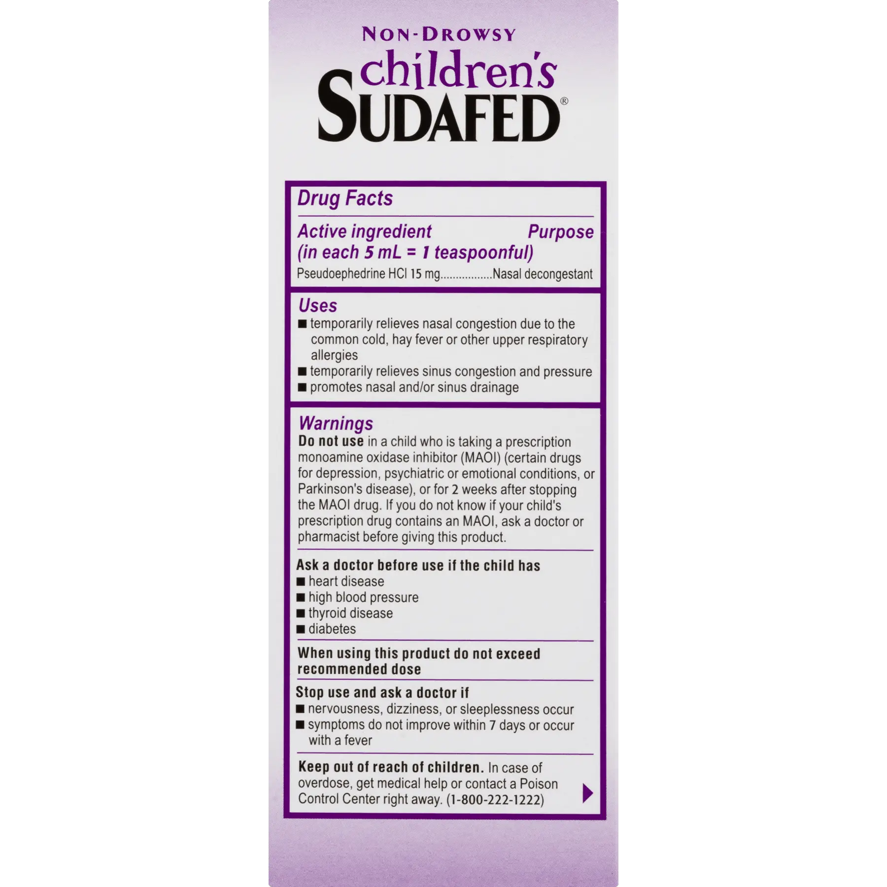 sudafed dose while pregnant