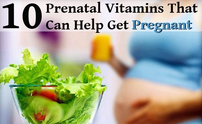 Vitamin To Help Get Pregnant