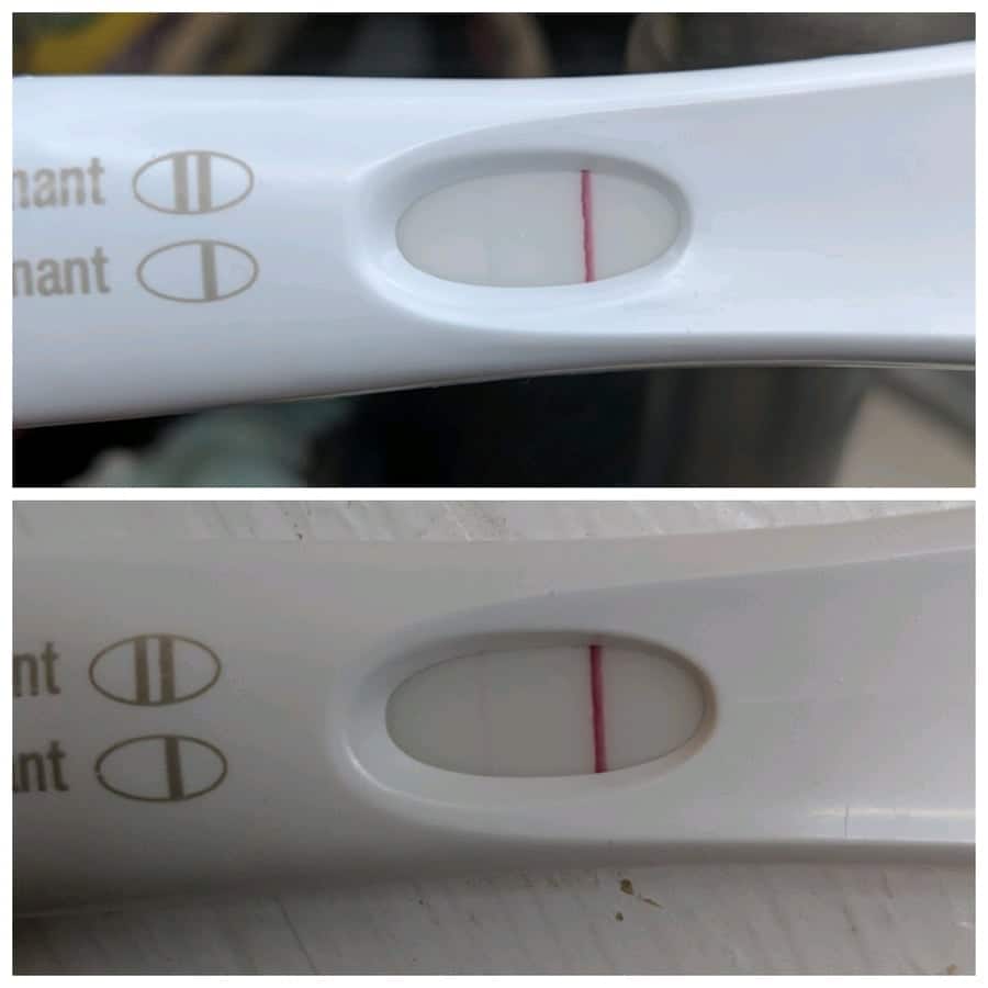 What did you need to accept you were pregnant? *TEST PICS INCLUDED, HELP*