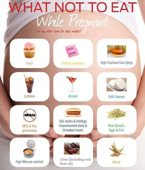 What Not To Eat While Pregnant