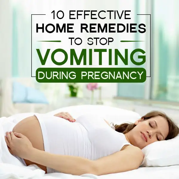 When Does The Vomiting Stop In Pregnancy