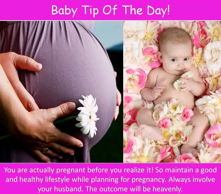 You are pregnant before you know it!